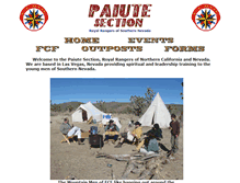 Tablet Screenshot of paiuteroyalrangers.org